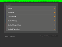 Tablet Screenshot of 1337xproxy.com